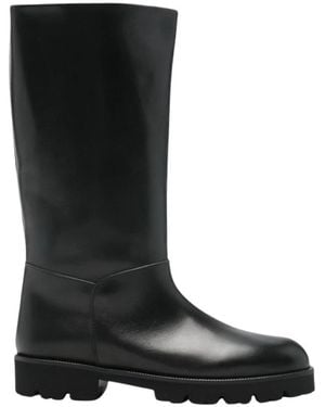 Dear Frances High Boots - Black