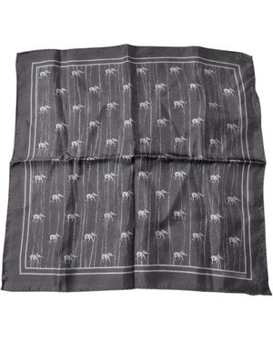 Dolce & Gabbana Silk Scarves - Grey