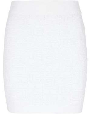 Balmain Short Skirts - Blanco