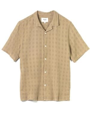 Wax London Short Sleeve Shirts - Natural