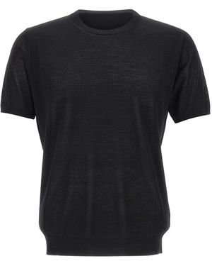 Kangra Round-Neck Knitwear - Noir