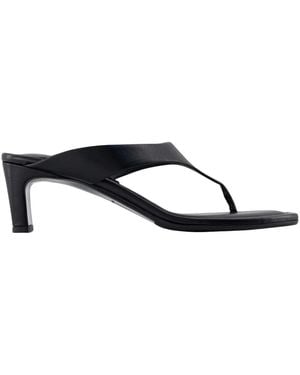 Our Legacy Heeled Mules - Black