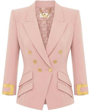 Elisabetta Franchi Blazers - Pink