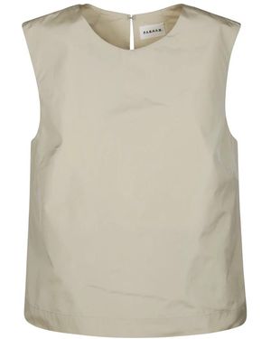 P.A.R.O.S.H. Sleeveless Tops - Neutro
