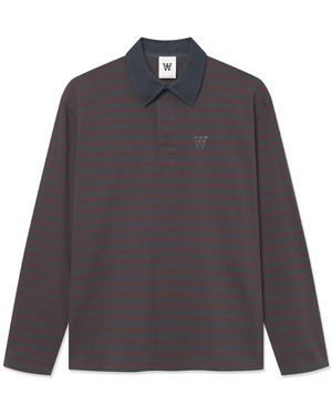 WOOD WOOD Polo Shirts - Blu