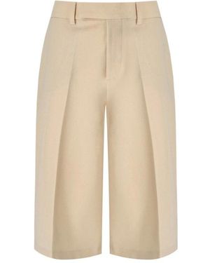 FEDERICA TOSI Long Shorts - Natural