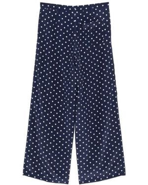 P.A.R.O.S.H. Wide Trousers - Azul