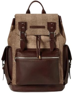 Brunello Cucinelli Backpacks - Brown