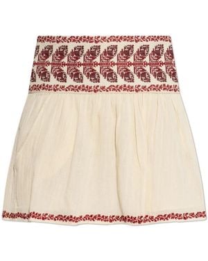Isabel Marant Rokken ,Katoen Picadilia Skirt - Naturel