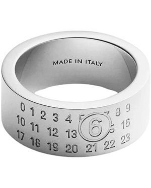 MM6 by Maison Margiela Rings - Metallic