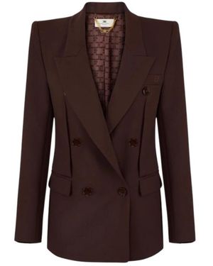 Elisabetta Franchi Blazers - Brown
