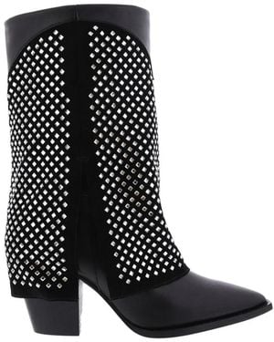 Toral Cowboy Boots - Zwart