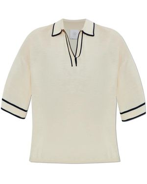 Bogner Tops ,Paris Gebreide Polo - Naturel