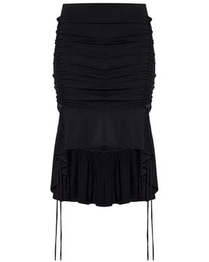 KNWLS Midi Skirts - Negro