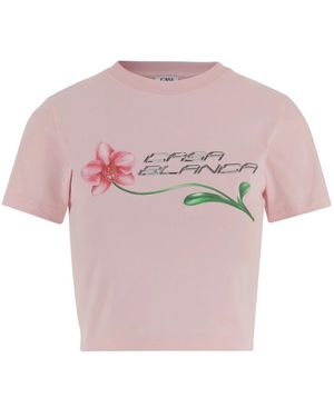 CASABLANCA T-Shirts - Pink