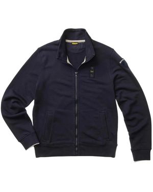 Blauer Hoodies & Sweatvesten ,Blauw ,City New Zip Sweatshirt