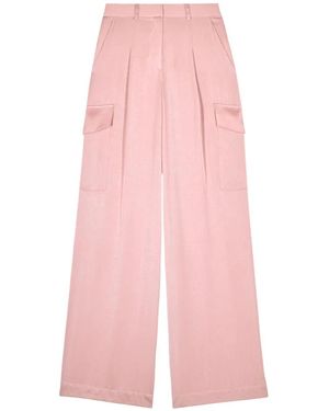 Ba&sh Wide Trousers - Pink