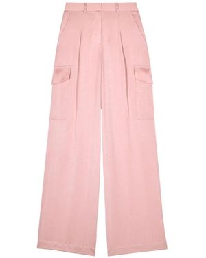 Ba&sh Wide trousers - Pink
