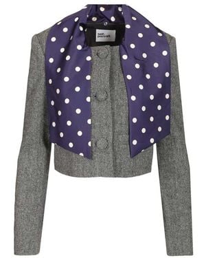Self-Portrait Light Jackets - Blue