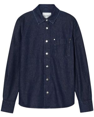 Closed Denim Shirts - Blue