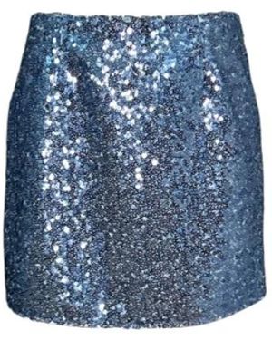Please Miniskirt G493Rile - Blau