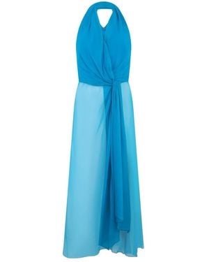 Alberta Ferretti Midi Dresses - Blue