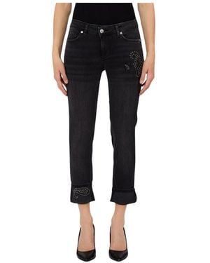Liu Jo Cropped Jeans - Azul