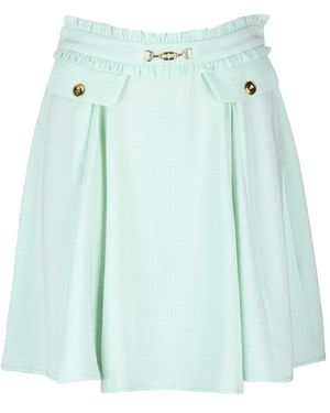 Elisabetta Franchi Rokken ,Blauw ,Gonna A Ruota