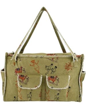 BAZISZT Tote Bags - Verde