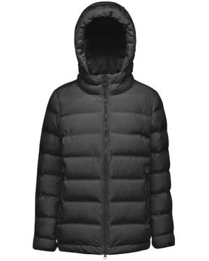 Geox Jassen ,Zwart ,Polyester Spherica Parka