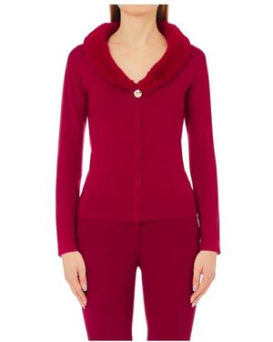 Blugirl Blumarine Collezione maglioni eleganti - Rosso