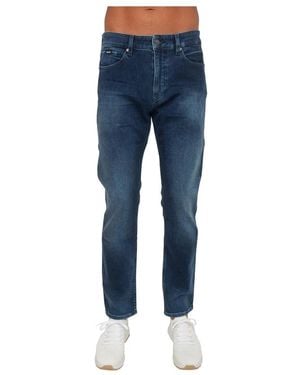HUGO Slim-Fit Jeans - Azul