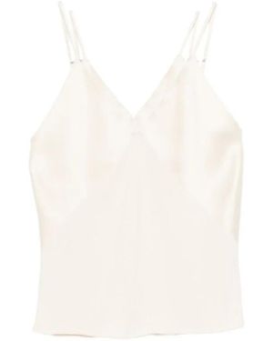 forte_forte Sleeveless Tops - White