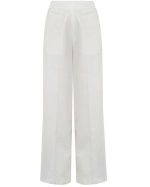Niu Wide Trousers - White