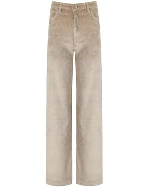 Cruna Wide Trousers - Naturel
