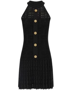 Balmain Knitted Dresses - Black