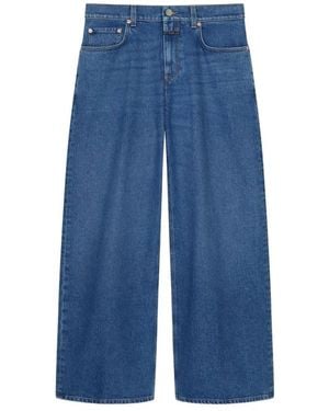 Closed Wide Jeans - Blu