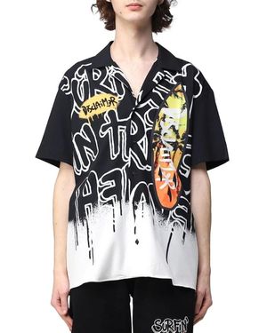DISCLAIMER Short Sleeve Shirts - Nero