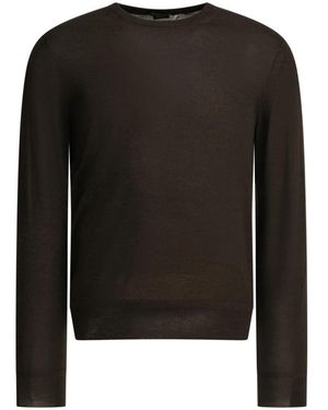 Tom Ford Pullover Aus Feinstrick - Schwarz