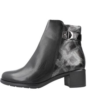 Pitillos Elegante Stiefeletten Mit Absatz Für Damen - Schwarz