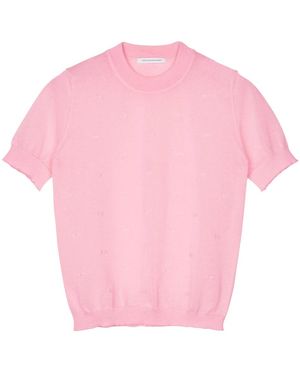 Cecilie Bahnsen Round-Neck Knitwear - Pink
