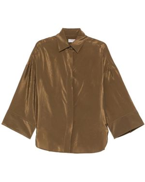 Alberto Biani Overhemden ,Bruin ,Shirt