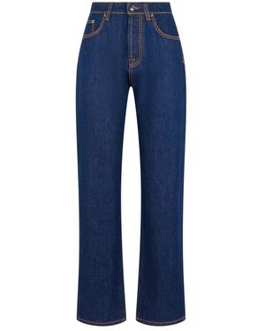 Versace Boot-Cut Jeans - Azul