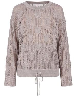 Jucca Trui Met Ronde Hals - Bruin