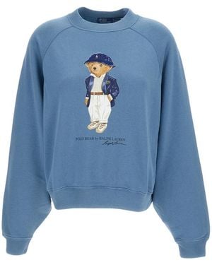 Polo Ralph Lauren Hoodies & Sweatvesten ,Blauw ,Sweatshirts