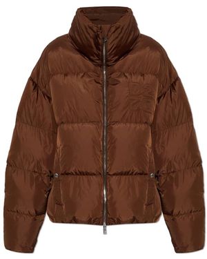 DSquared² Upside Down Logo Puffer Jacket - Bruin