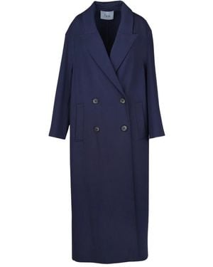 8pm Double-Breasted Coats - Blue