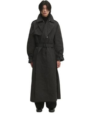Vetements Trench Coats - Negro