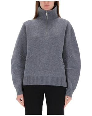 Helmut Lang Zip-Throughs - Gris
