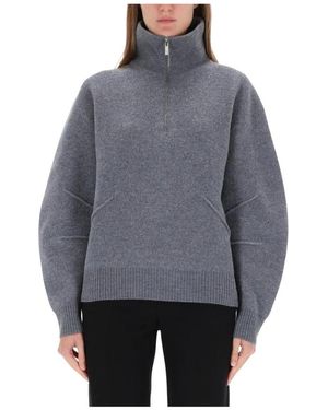 Helmut Lang Zip-Throughs - Gris